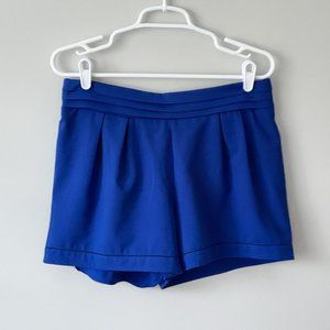 Love Riche Elastic Waist Shorts with Pockets | Royal Blue